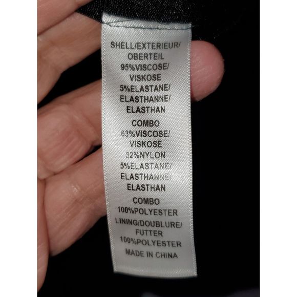 Adrianna Papell Women's Dress Color Block Long Sleeves Knee Length Size 14 - Picture 12 of 12